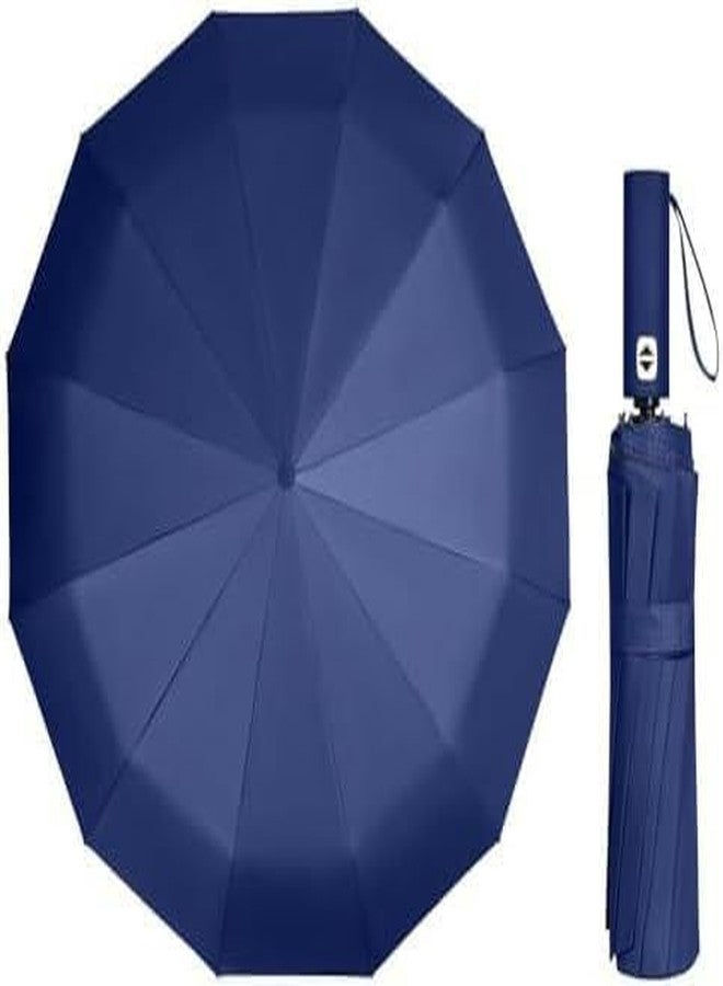 JAMBUVANTI® 1Pcs, Windproof Travel Umbrellas for Rain - Easy Auto Open Close, Durable & Compact Umbrella, Strong Frame - Backpack, Purse, Portable Umbrella for Outdoor - Image 1